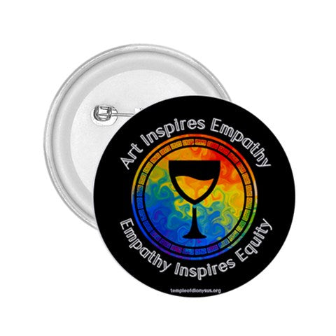 Art Inspires Empathy 2.25" Button